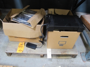 LOT TO INCLUDE BENTLEY NEVADA. (2) BOXES PHIPHONG AC POWER ADAPTER MODEL, PSAACOM 150. LOADING & HANDLING FEE $5-4141